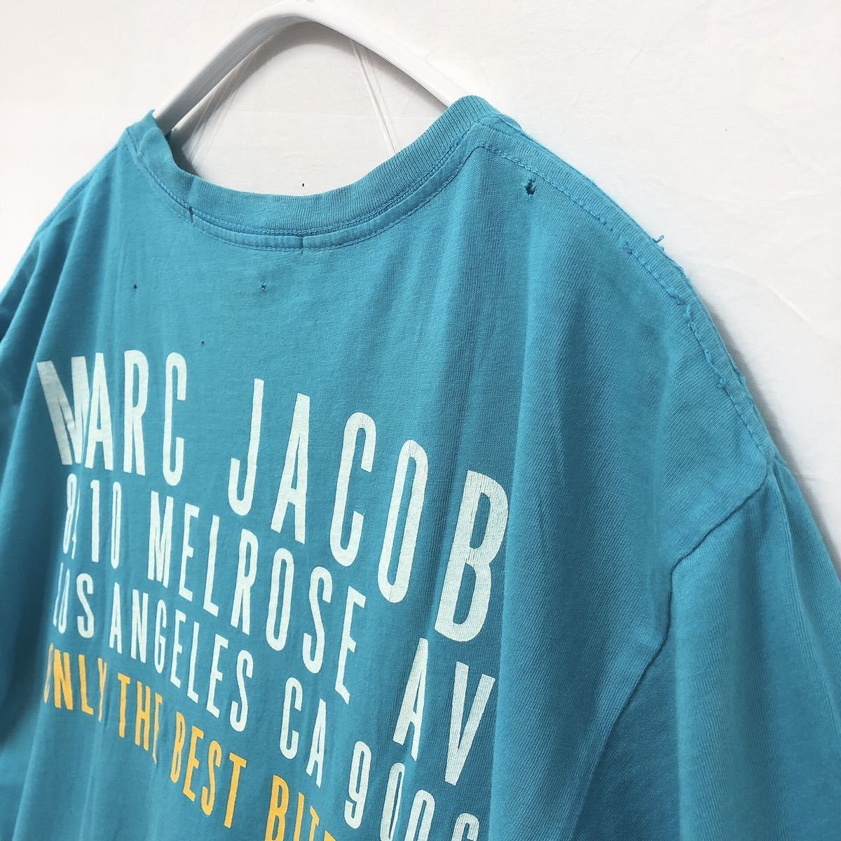 MARC JACOBS CITY SUGAR DADDY HOLLYWOOD TEE Aqua マーク MARC JACOBS CITY SUGAR DADDY HOLLYWOOD TEE Aqua マーク
