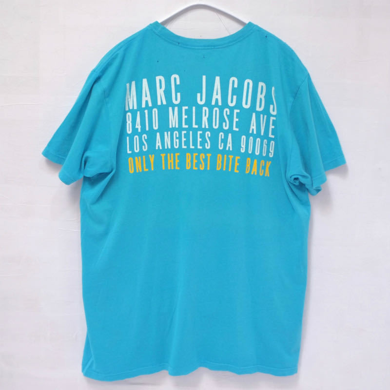 MARC JACOBS CITY SUGAR DADDY HOLLYWOOD TEE Aqua マーク MARC JACOBS CITY SUGAR DADDY HOLLYWOOD TEE Aqua マーク