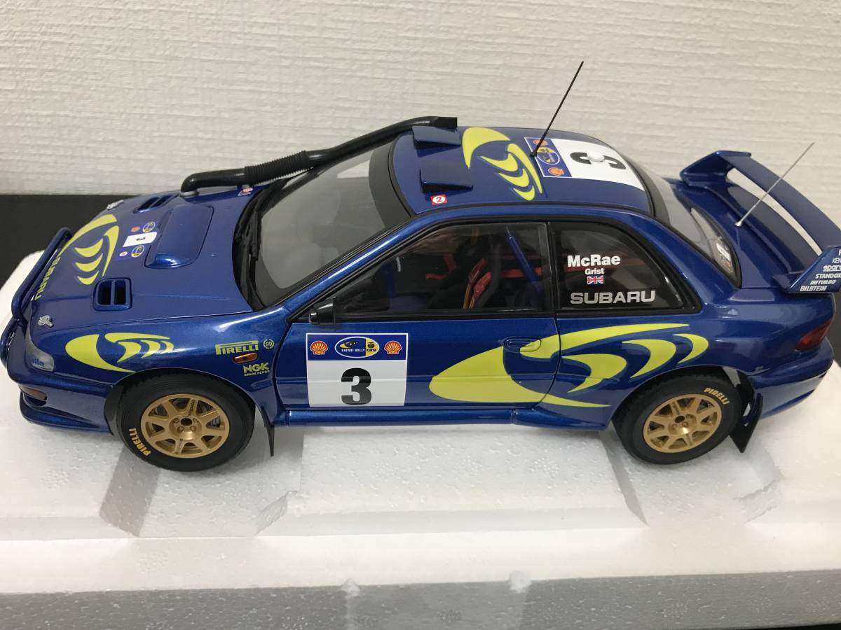 1/18 オートアート スバル インプレッサ WRC 1997 サファリ コリン