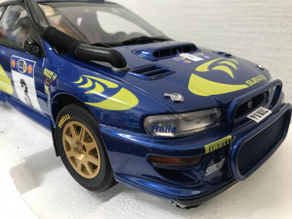 1/18 Auto Art Subaru Impreza WRC 1997 Safari Colin makre-AUTO ART