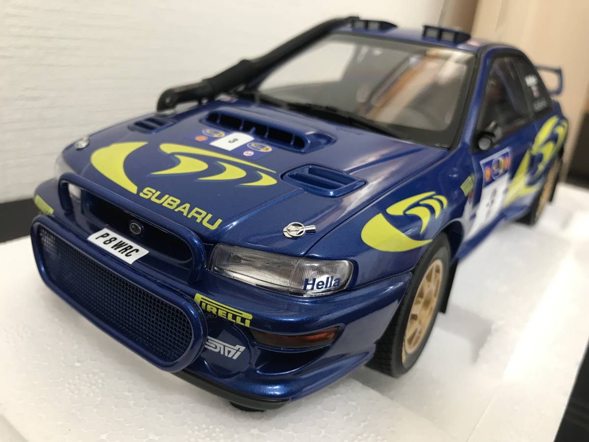 1/18 Auto Art Subaru Impreza WRC 1997 Safari Colin makre-AUTO ART