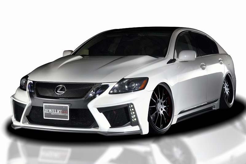 LEXUS GS350 GS450 FSR エアロ３点セット レクサス 19GS 後期 GRS191 URS190 UZS190 ★ブラックパール★新品 未塗装品_画像2