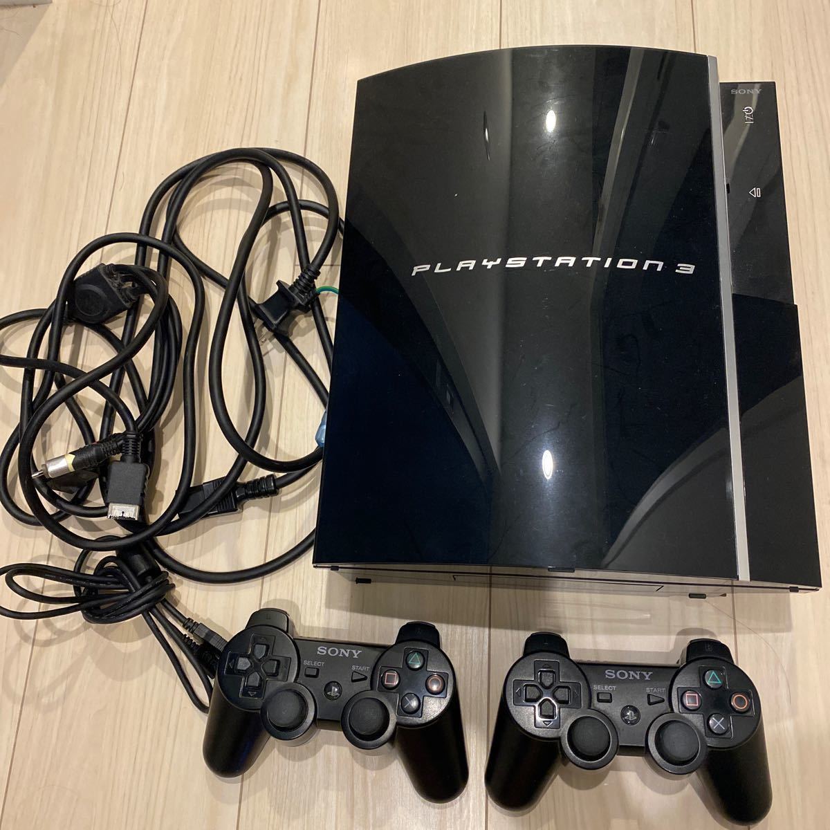 PlayStation3 初期型 80GB 箱あり プレステ3 PS3 本体 ソフト メタルギア ドラクエ ウイイレ すぐ遊べる