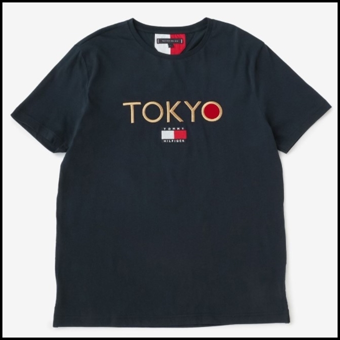 Tokyo Capsule　Tシャツ　ネイビーM　TOMMY HILFIGER