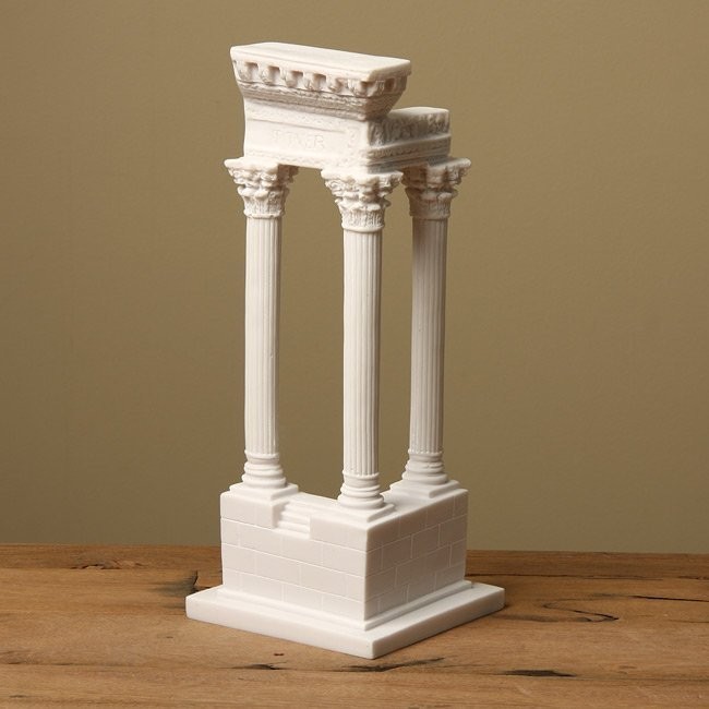 ヤフオク ローマ様式建築の石柱 円柱 神殿 コリント式