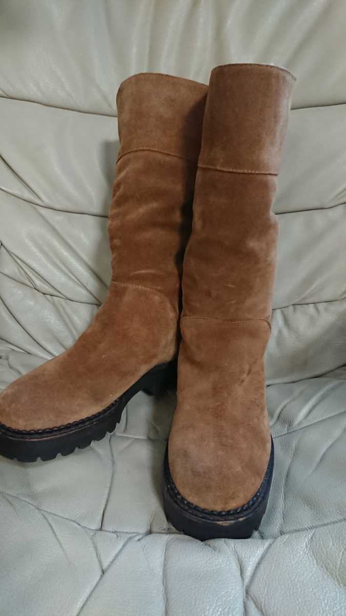 激安正規品 Max Maraマックスマーラムートンブーツsize23踵から35