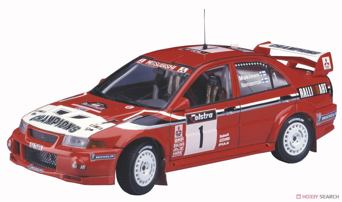 ■貴重品■三菱 ランサー エボリューションVI `1999 WRCドライバーズチャンピオン 1/24(ハセガワ)_画像2