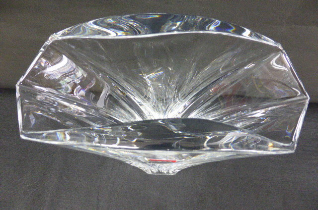 ★共箱・未使用保管品★ バカラ Baccarat クリスタルガラス　GINKO　ギンコ　フラワーベース　花瓶　高さ23cm　1792565_画像6