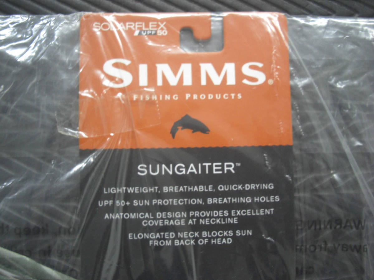 [ б/у ] Syms / солнечный gator bag стопор ( свободный размер ) стоимость доставки 385 иен!! осмотр ) лицо защита солнечный гетры солнцезащитное средство simms