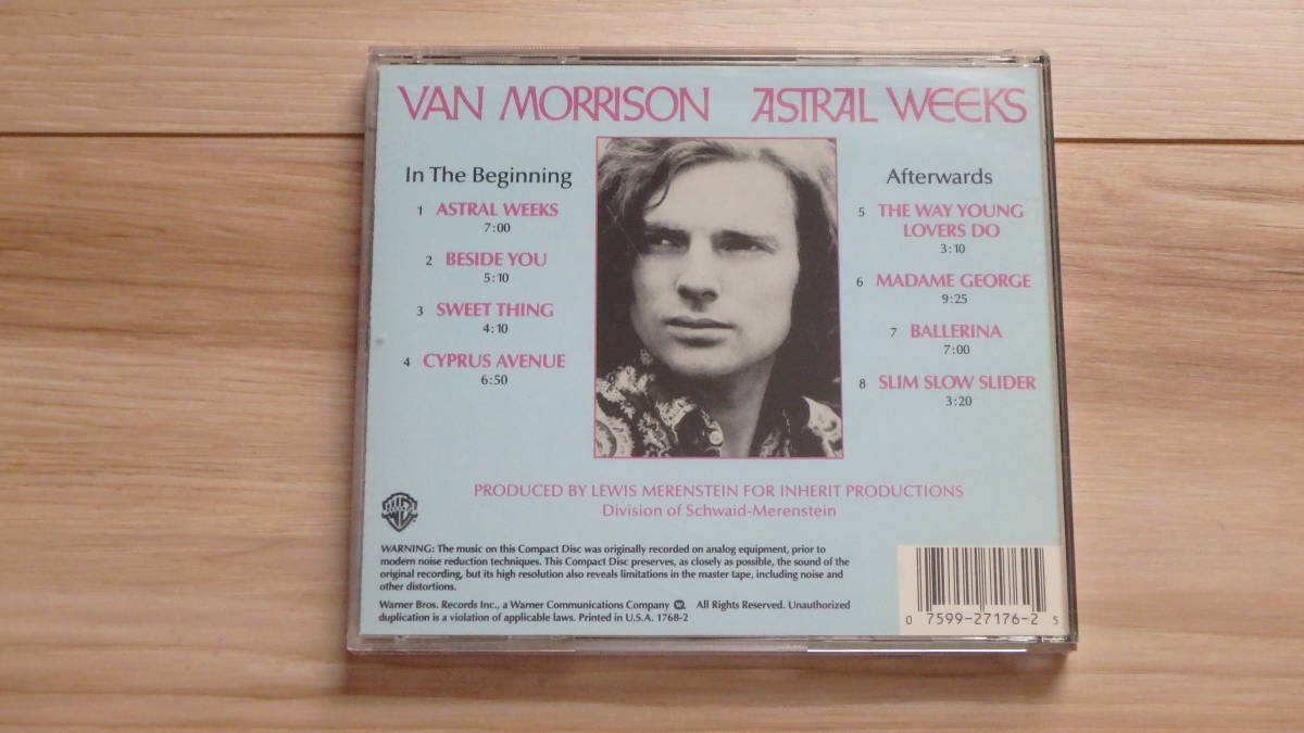 【CD】VAN MORRISON / ASTRAL WEEKS ヴァン・モリソン アストラル ウィークス 輸入盤 