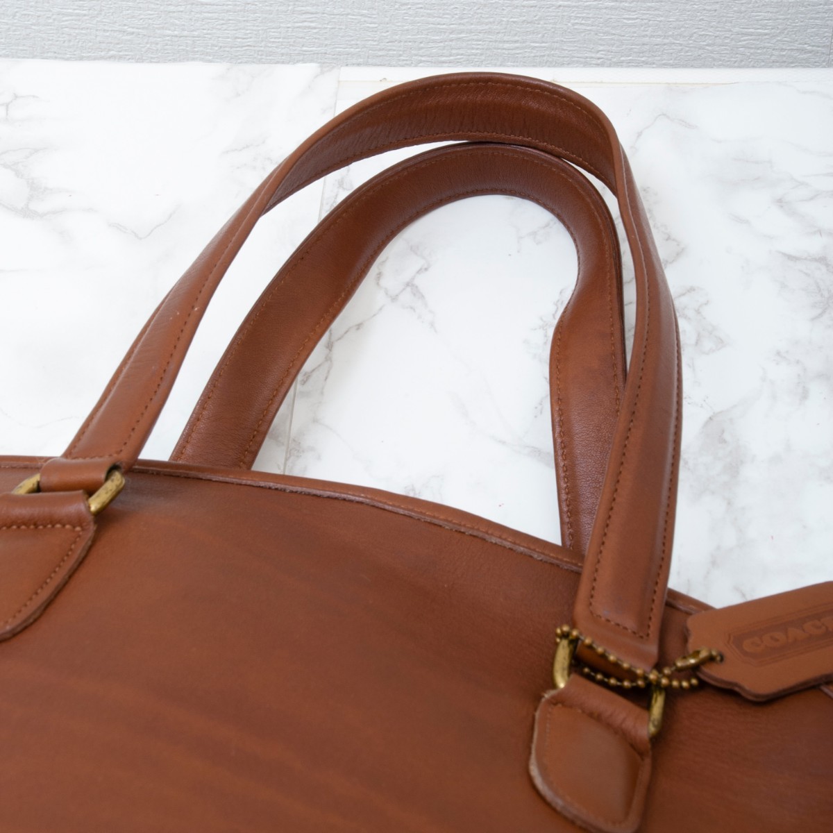 極美品】COACH(コーチ) オールドコーチ レザー ハンドバッグ 極美品】COACH(コーチ) オールドコーチ レザー ハンドバッグ