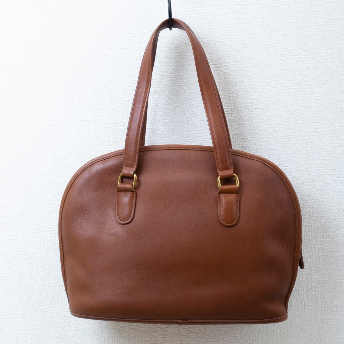 極美品】COACH(コーチ) オールドコーチ レザー ハンドバッグ 極美品】COACH(コーチ) オールドコーチ レザー ハンドバッグ
