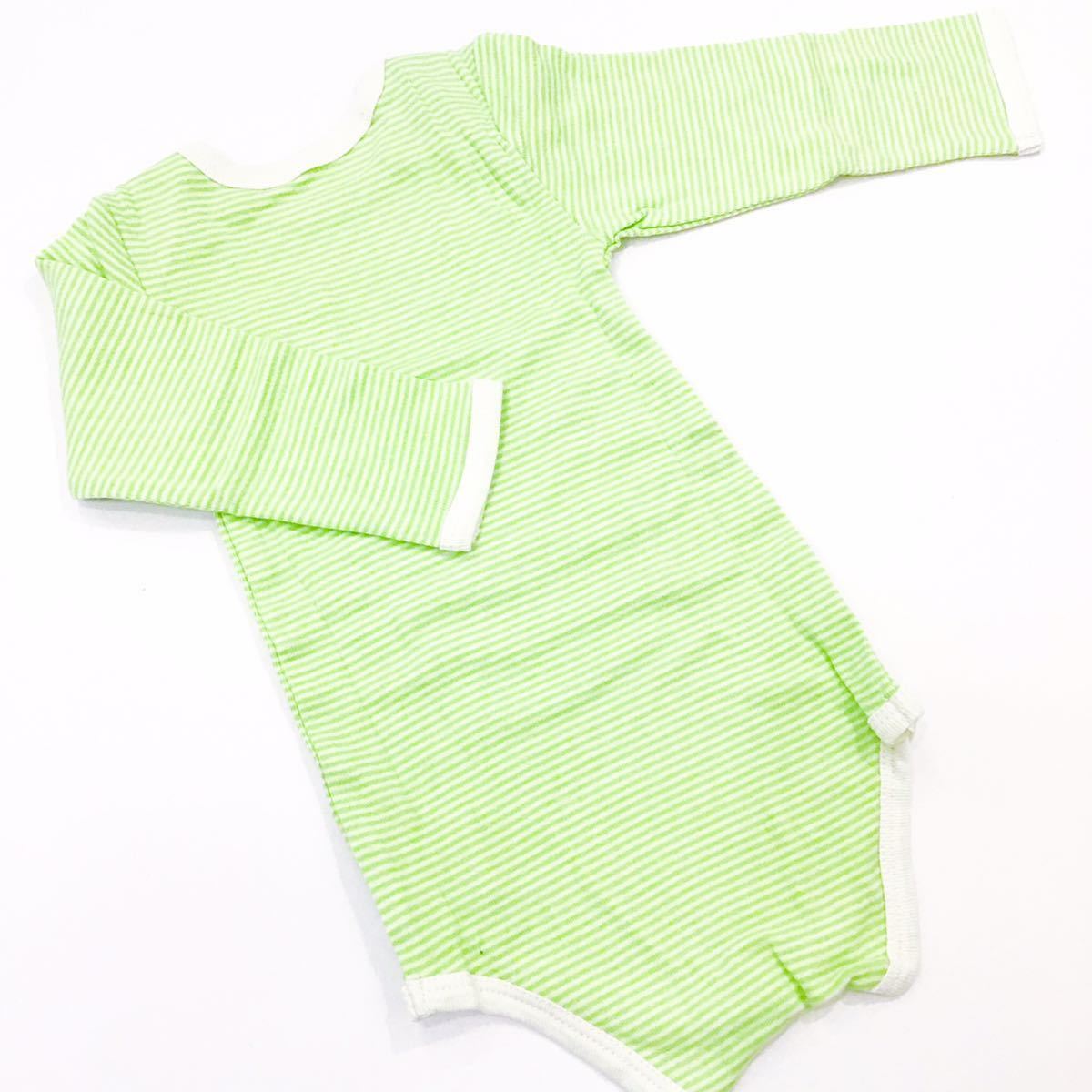 [ новый товар не использовался ] baby Anne pa Sand корпус рубашка детский комбинезон baby bo Dior внутренний FO 70. long T зеленый зеленый 