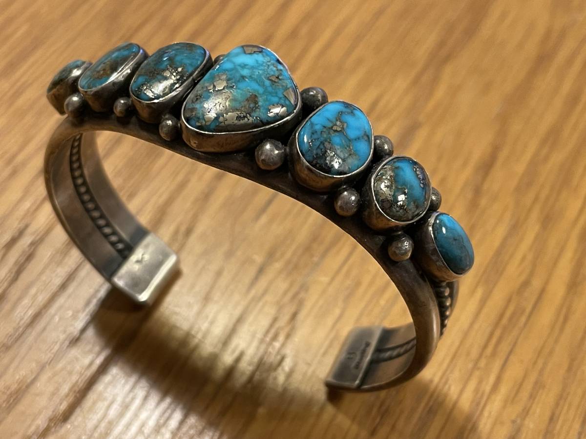 neitib Spirit NATIVE SPIRIT beautiful turquoise 7 piece bangle Indian jewelry 