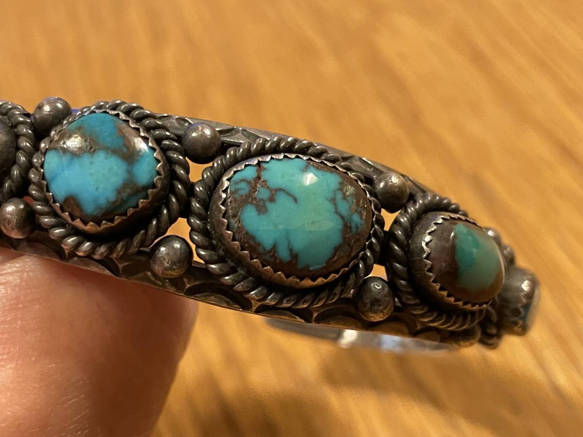 neitib Spirit NATIVE SPIRITbiz Be turquoise 5 piece bangle Indian jewelry 