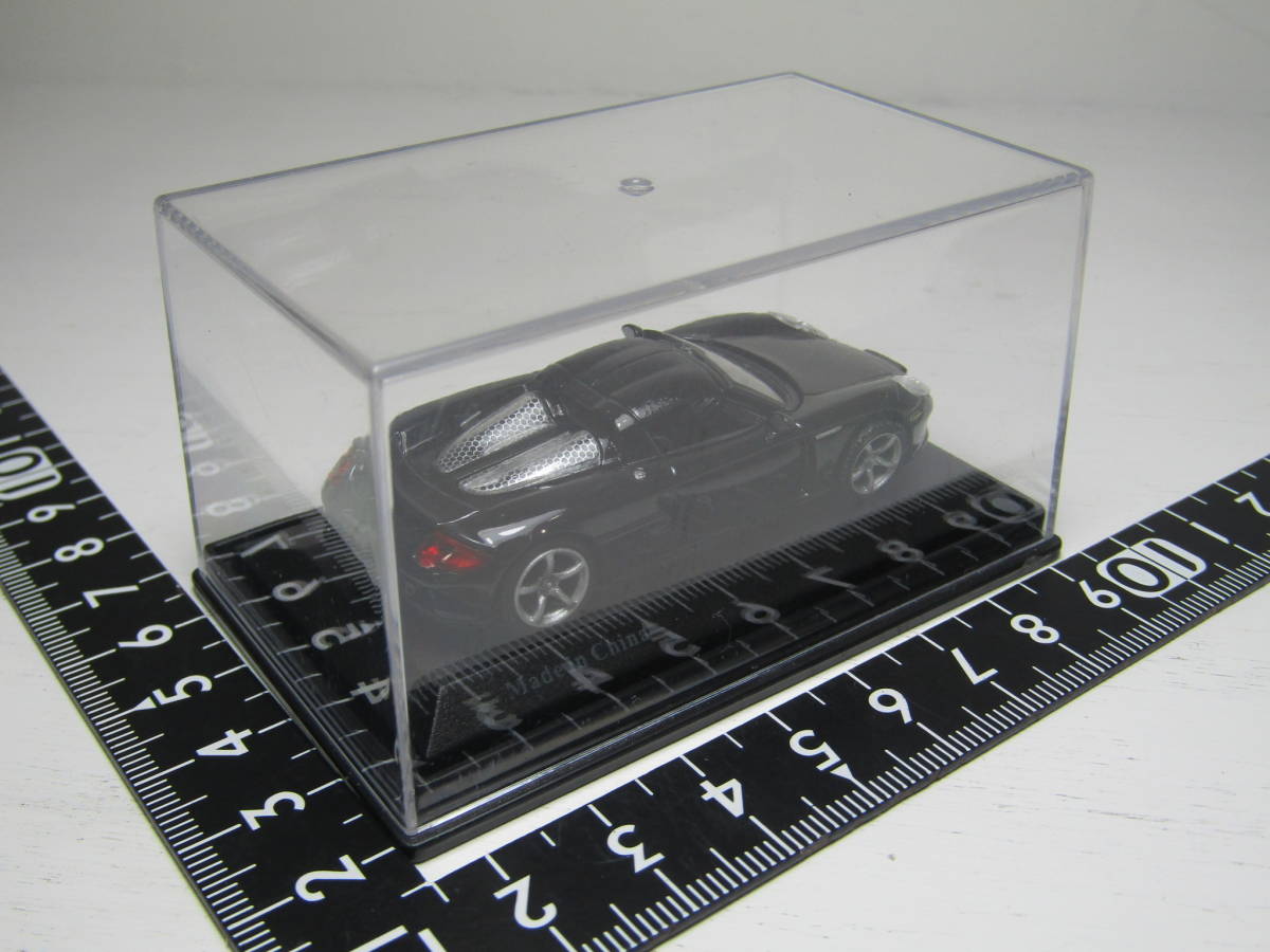 Porsche 1/72 ポルシェ Carrera GT ブラック カレラ GT スピードスター フェルディナント 911 955 Kitahara world car selection_画像5