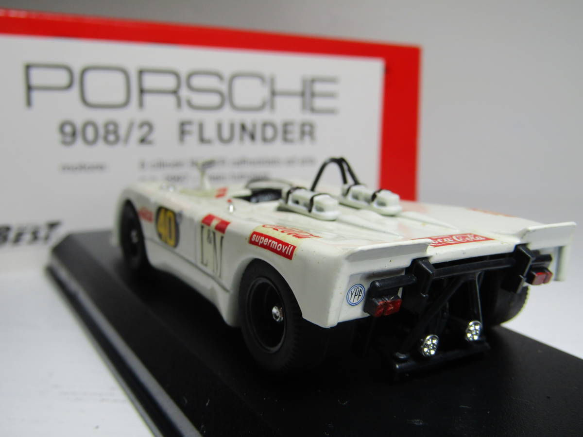 Porsche 1/43 Porsche 908 /2 1970 Vintage targa поток rio Coca Cola BEST MODEL Made in Italy Италия производства 911 930 928