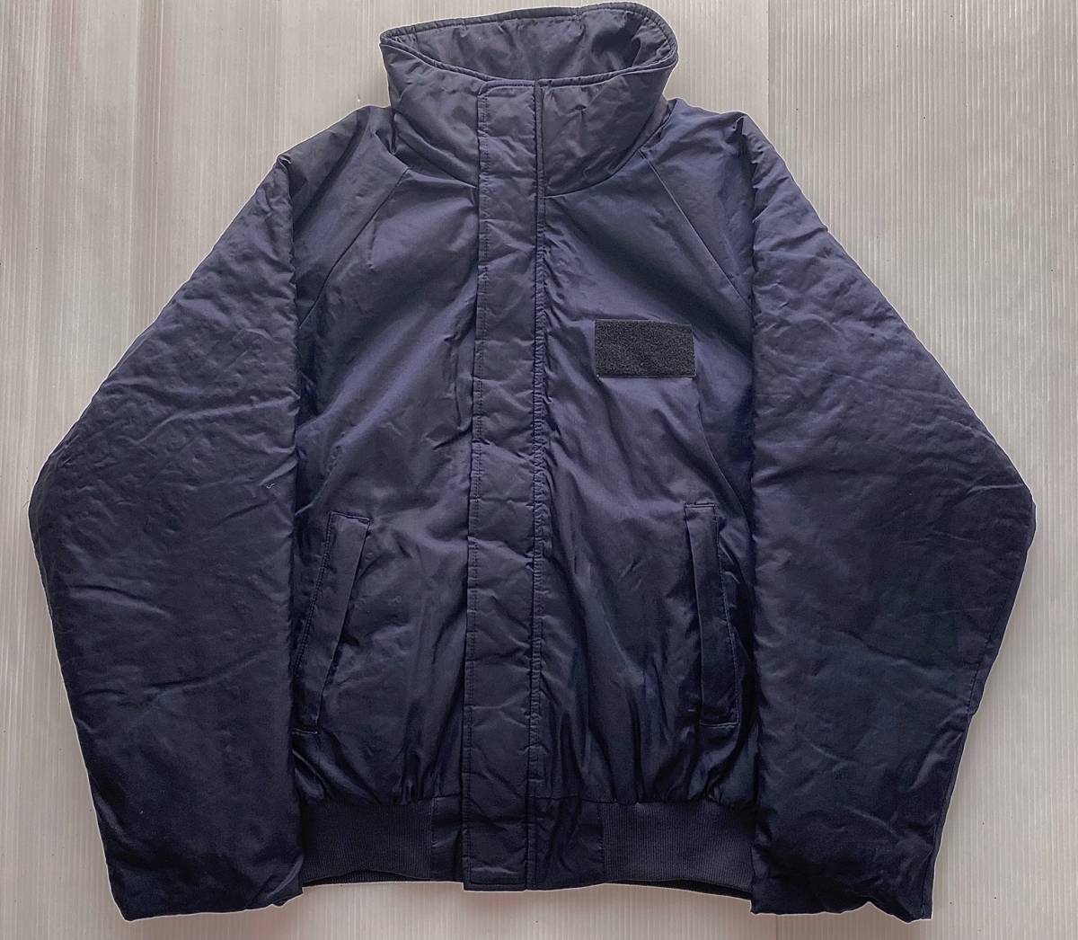 米軍 実物　US.NAVY コールドウエザージャケット　ナイロン製　デッキジャケット LARGE 　/　シップボードジャケット　L　＃3