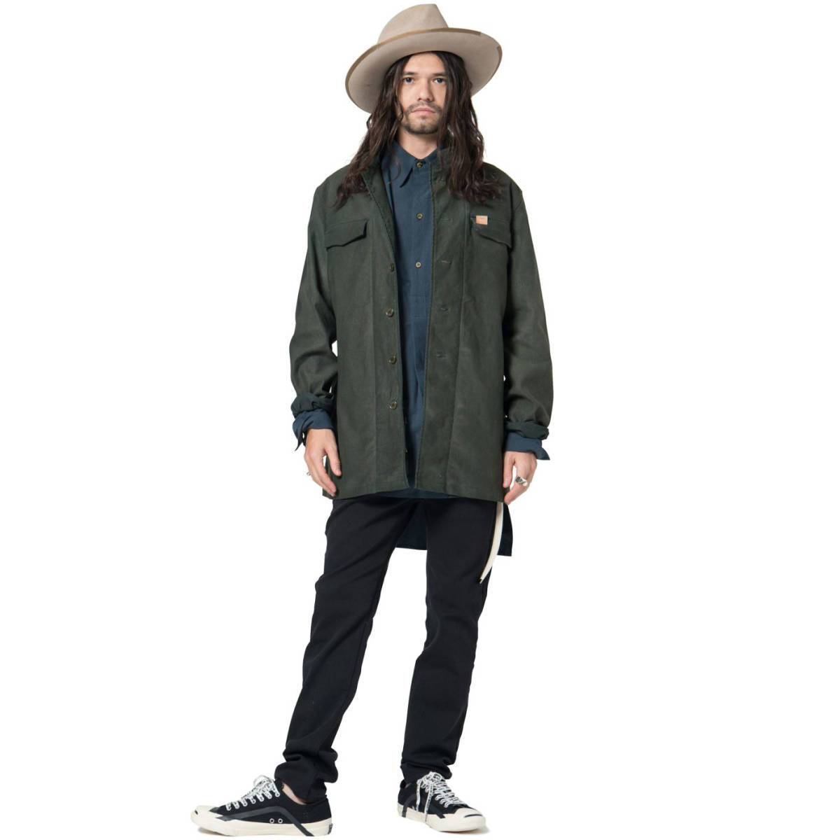 定価3万・新品 glamb(グラム)製品染めミリタリージャケット 定価3万・新品 glamb(グラム)製品染めミリタリージャケット