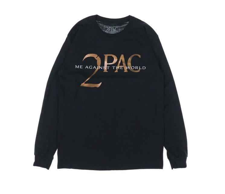 ヴィンテージ　BRAVADO 2PAC MATW TEXT L/S TEE 長袖Tシャツ バンドTシャツ Mサイズ