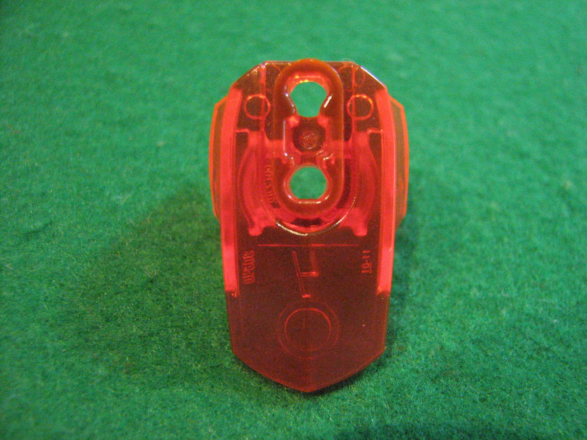 * Lego -LEGO*14533* Bionicle * ball joint socket attaching hero Factory armor -- size 4* trance orange *USED