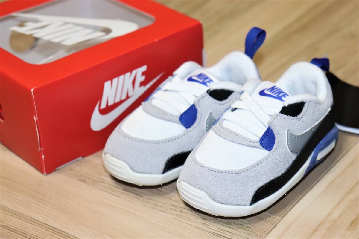 即決【新品】 NIKE ★ MAX 90 CRIB (10cm) ★ ナイキ マックス 90 クリブ ベビーブーティー ベビーシューズ CI0424-103 マックス90_画像2