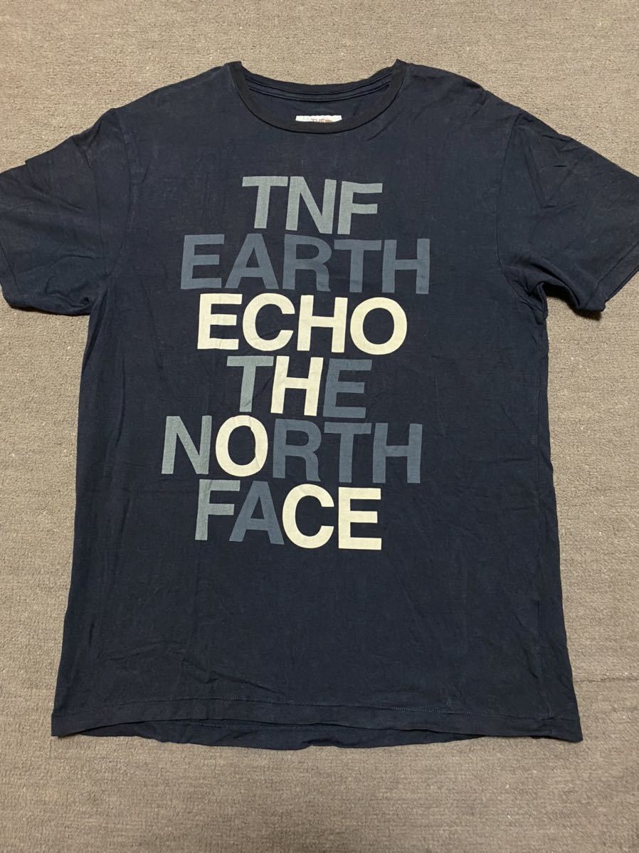 送料格安スピード発送！良品★ザ・ノースフェイスのTNFストレッチＴシャツ★Lサイズ登山トレランマラソンキャンプトレッキング_画像1