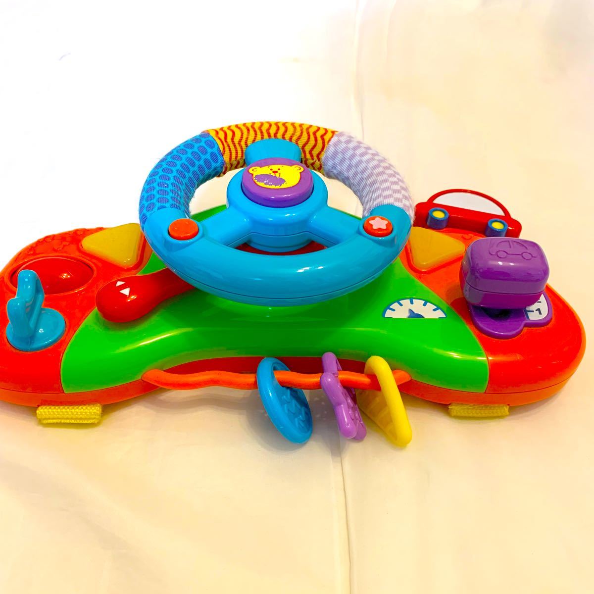 Paypayフリマ 赤ちゃんおもちゃ 車のハンドル ベビーカー チャイルドシート