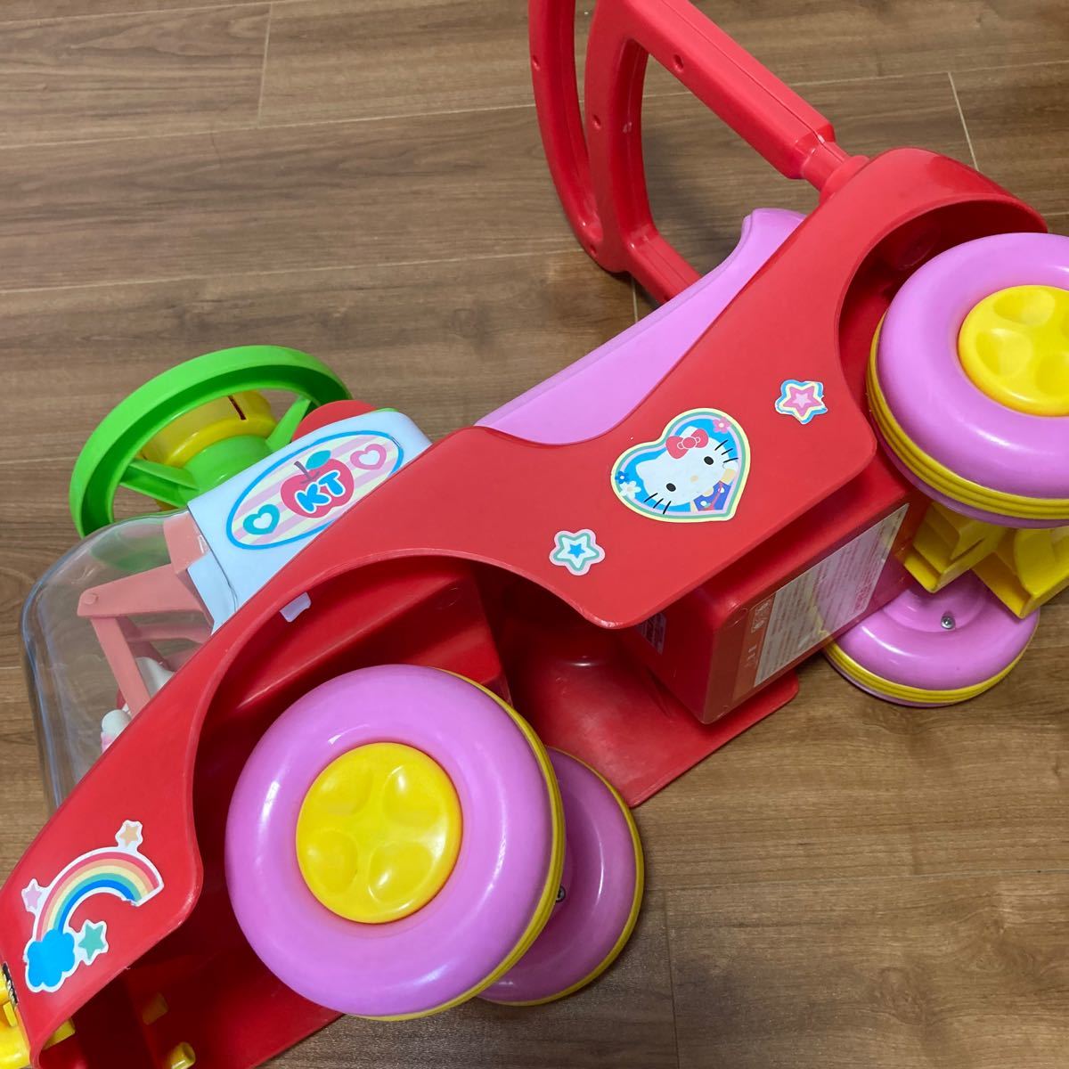 手押し車 ハローキティ キティちゃん 幼児 乗り物 車 女の子 手押し車 ハローキティ キティちゃん 幼児 乗り物 車 女の子