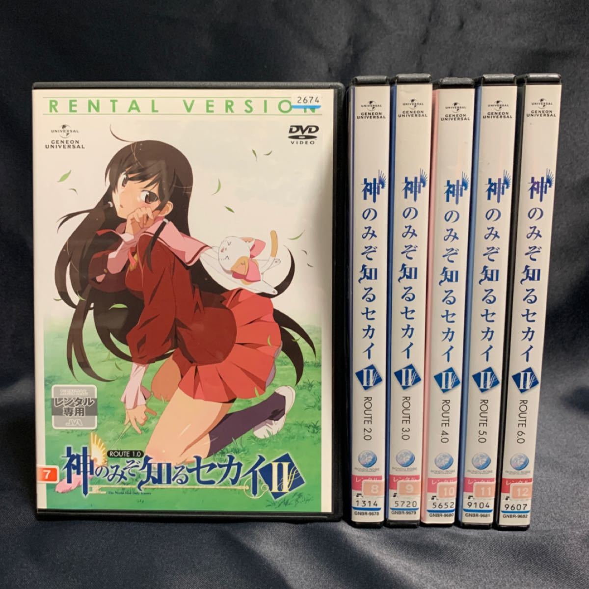 神のみぞ知るセカイ 2期 DVD全6巻セット【レンタル落ちDVD】