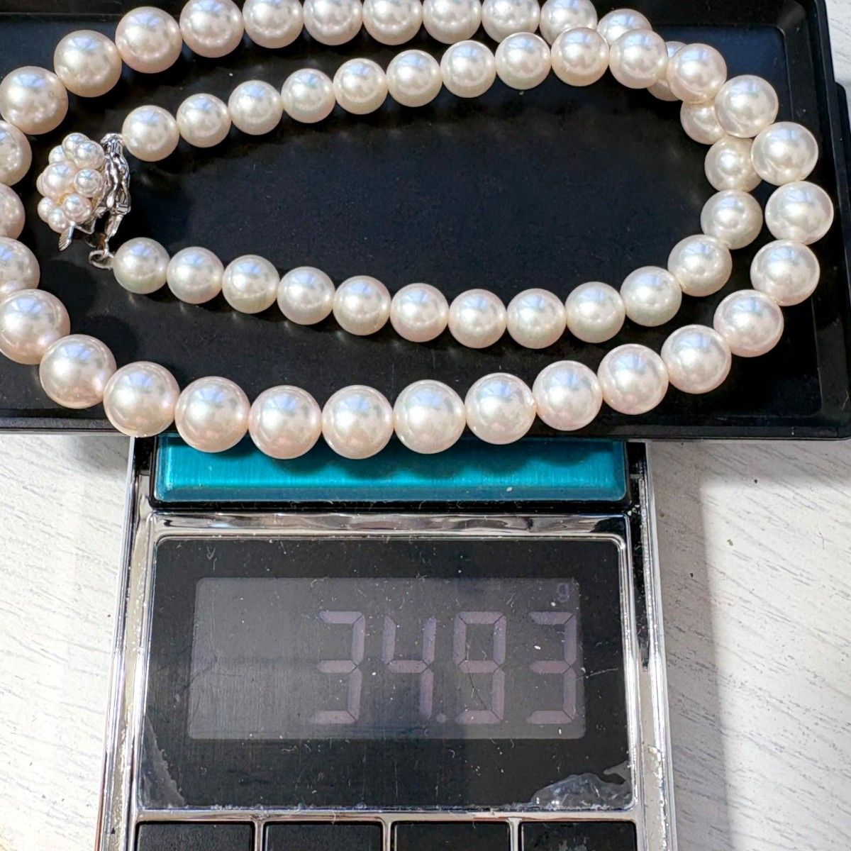 極美品】TASAKI 田崎真珠 アコヤパール ネックレス 6 5-8 4mm 42cm 