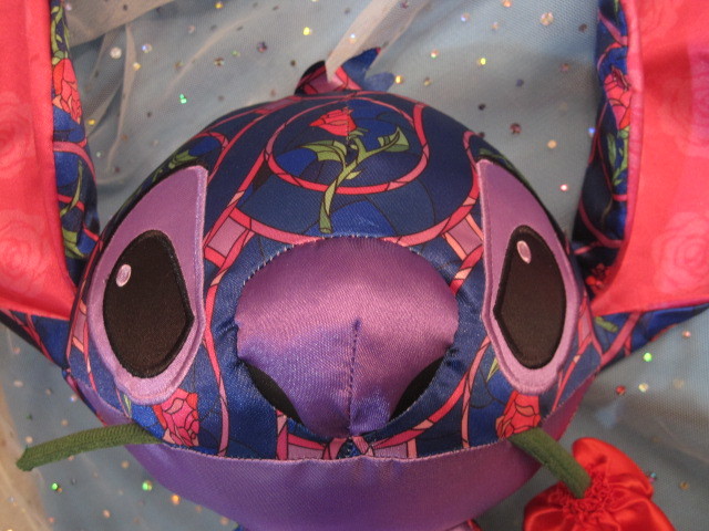 * Disney Stitch soft toy *1 month Beauty and the Beast Beauty and the Beast Stitch Crashes Disney rose magic magical rose 