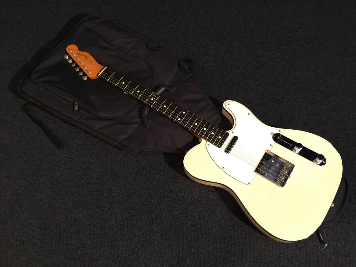 No.043921 レア！ FenderJapan TL62B WHT/R ブラックバインディング