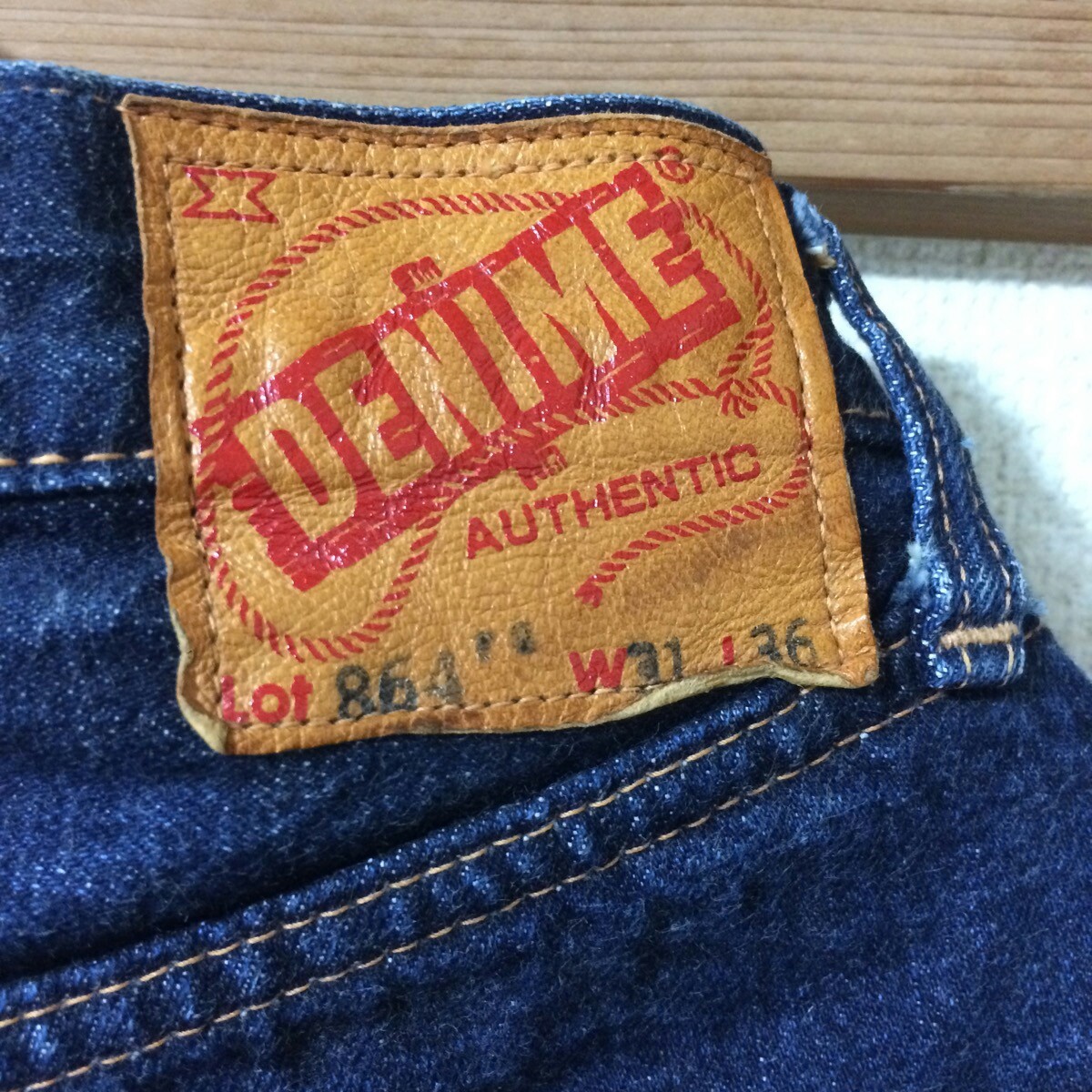 旧ドゥニーム XXモデル 革パッチ DENIME|Yahoo!フリマ(旧 旧ドゥニーム XXモデル 革パッチ DENIME|Yahoo!フリマ(旧