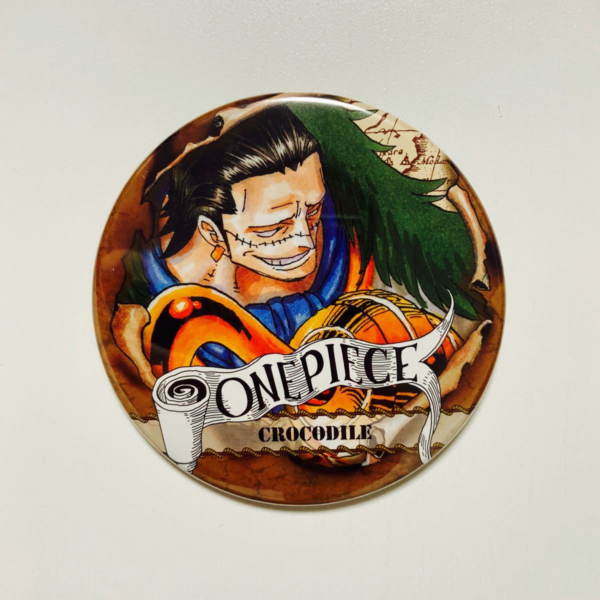 ワンピース ONE PIECE ALL FACES 缶バッジ クロコダイル おもちゃ