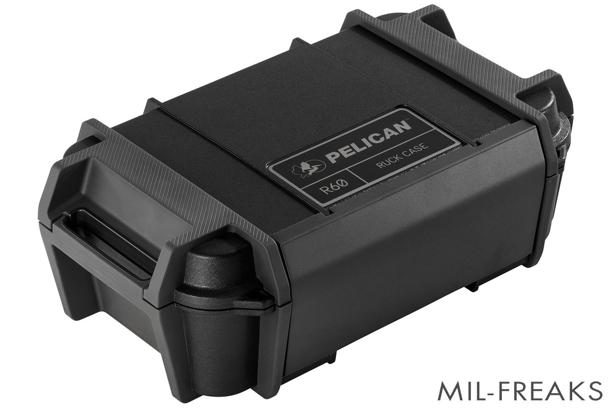 PELICAN R60 Ruck Case パーソナル ユーティリティ ケース ブラック (防水 防塵 ペリカンケース 精密機器 保護 