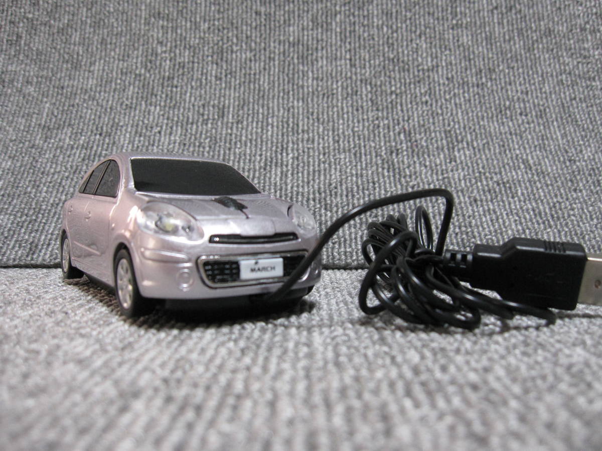 【日産 マーチ USB マウス】NISSAN MARCH K13 動作品 ヘッドライト テールランプ 点灯 当時物 激レア 多数出品中！出品リスト検索！_画像3