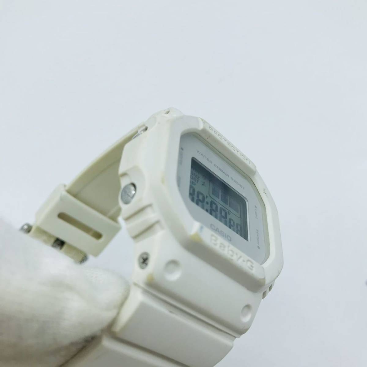 CASIO カシオ Baby-G BGD-560CU 腕時計 レディース 白 ホワイト 動作品_画像6