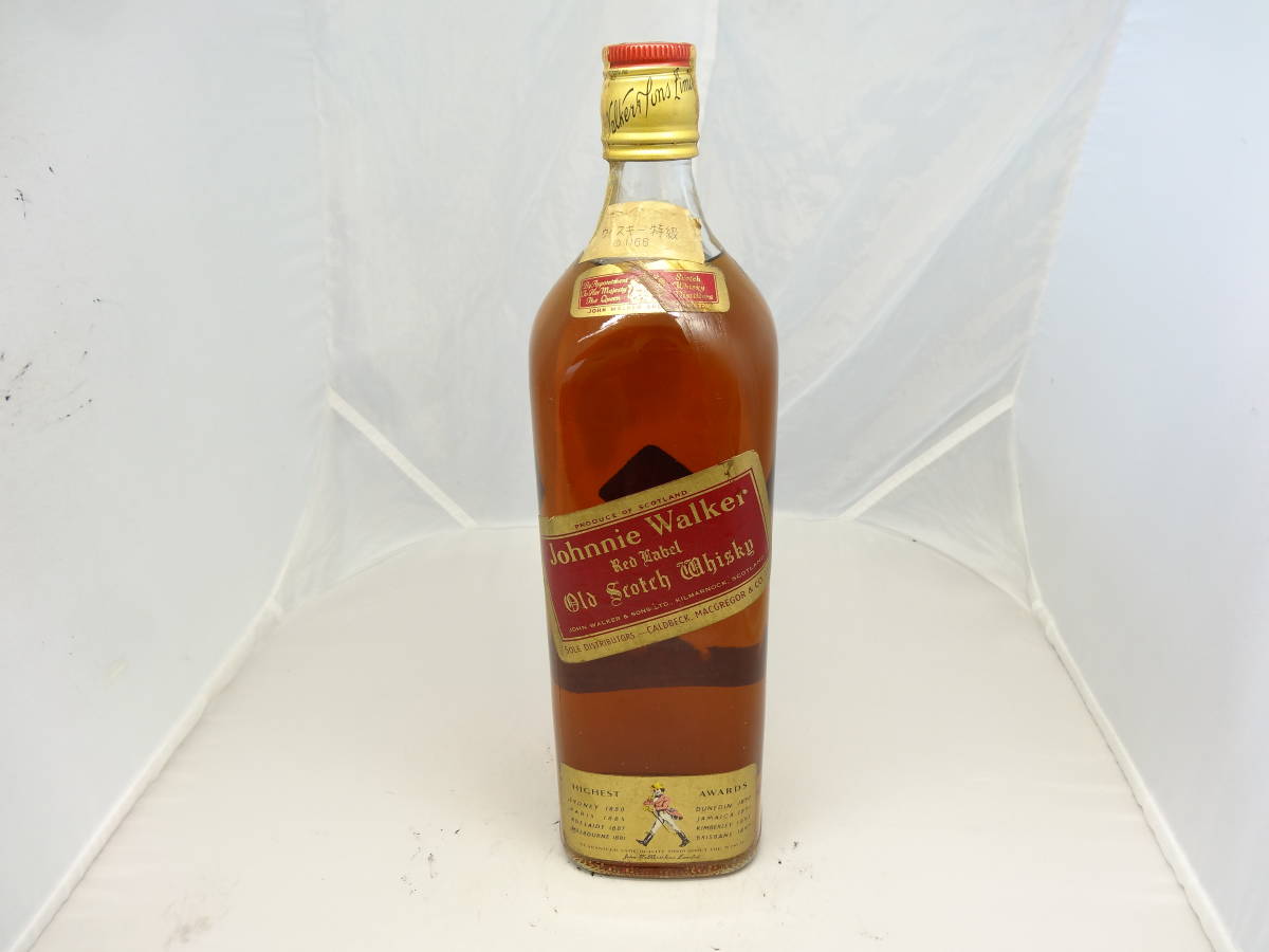 同梱可】特級 従価 紙封 JOHNNIE WALKER 1136ml 金キャップ ジョニー