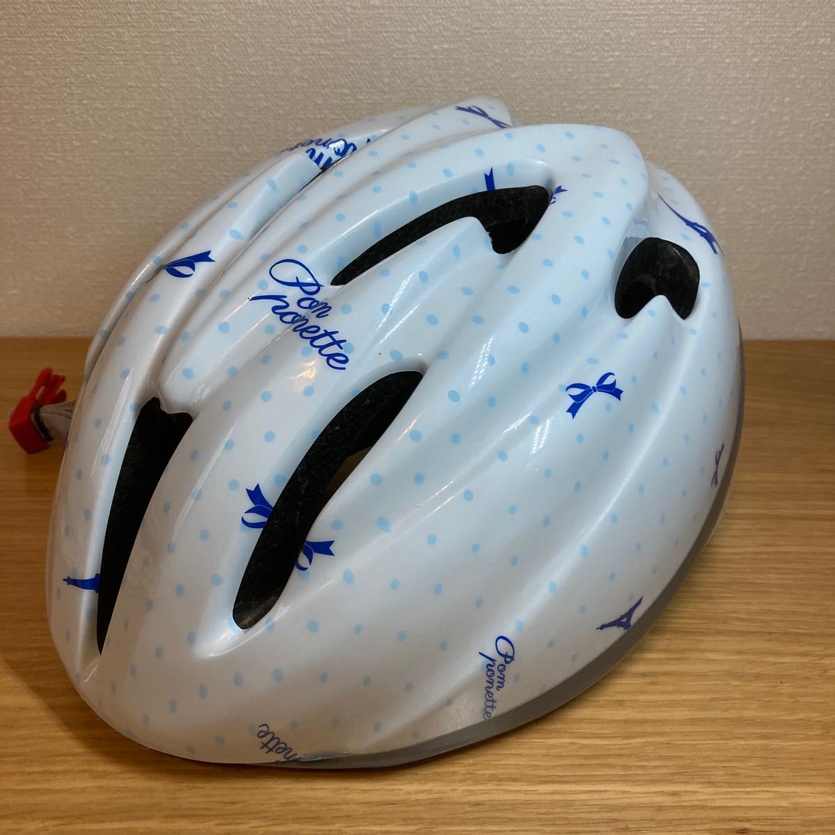 ポンポネット 子供用自転車ヘルメット54〜56cm美品｜PayPayフリマ