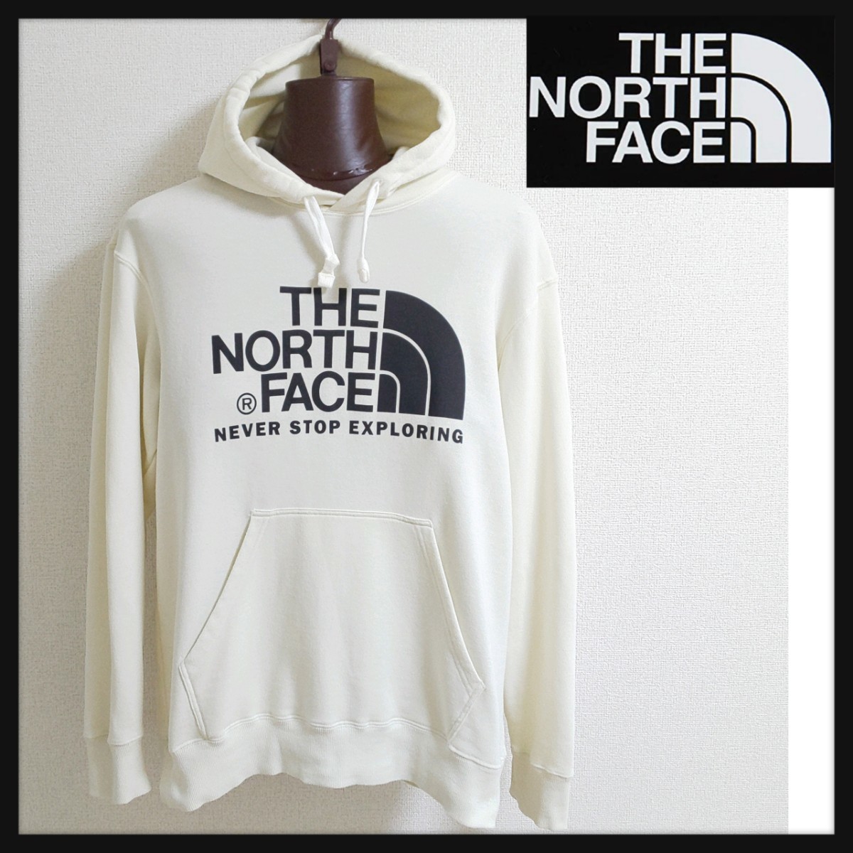 THE NORTH FACE フーディー プルオーバーパーカー HOODIE ロゴパーカー ロゴ ビッグシルエット アースカラー