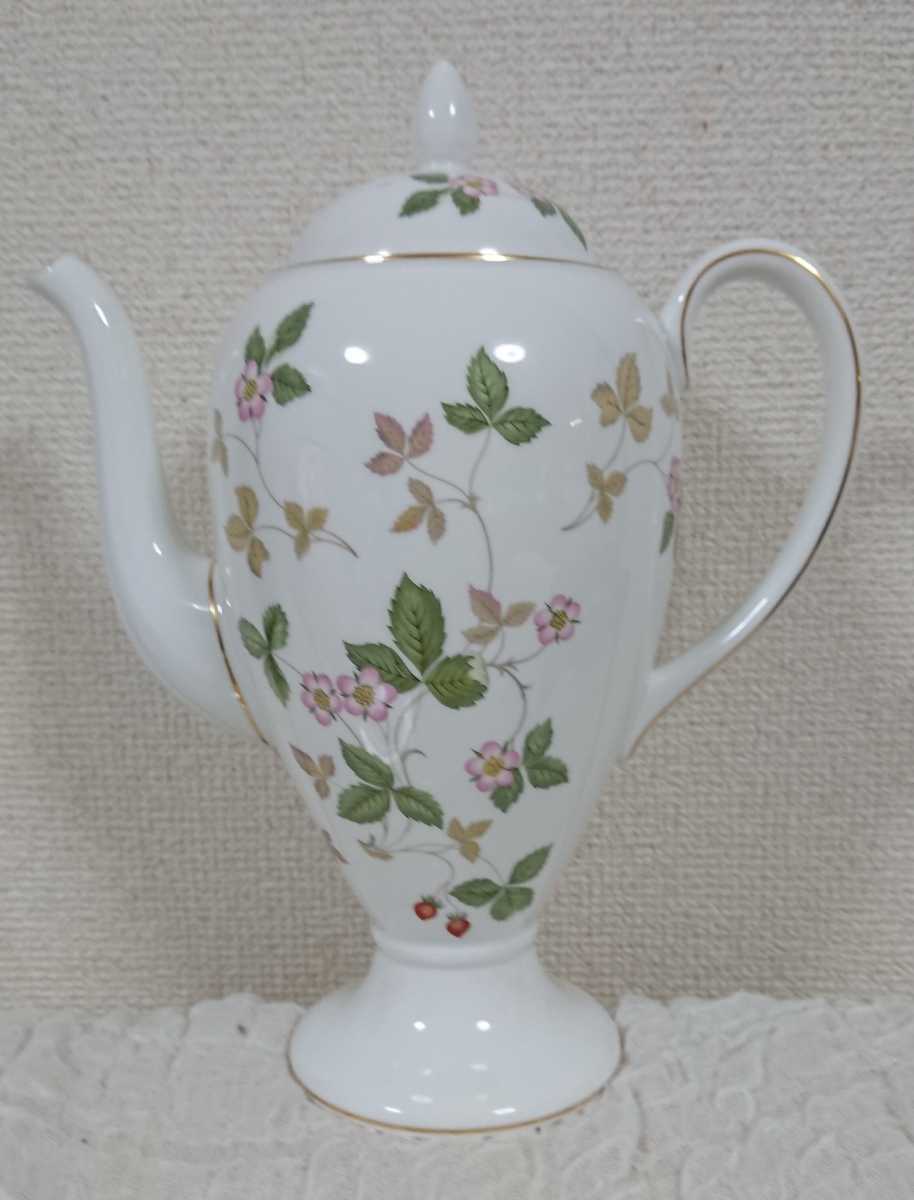 返品不可】 WEDGWOOD コーヒーポット ウェッジウッドワイルド