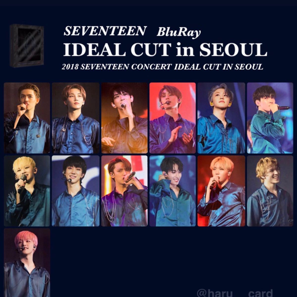 SEVENTEEN IDEAL CUT IN SEOUL セブチ ソウルコン CD K-POP/アジア CD K-POP/アジア 一番安い通販 