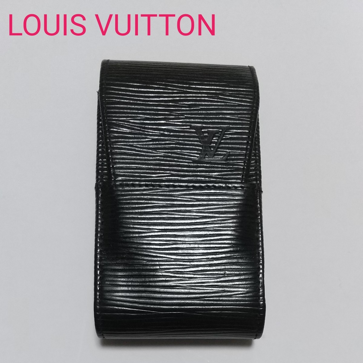 LOUIS VUITTON ルイヴィトン タバコケース エピ ブラック LOUIS VUITTON ルイヴィトン タバコケース エピ ブラック