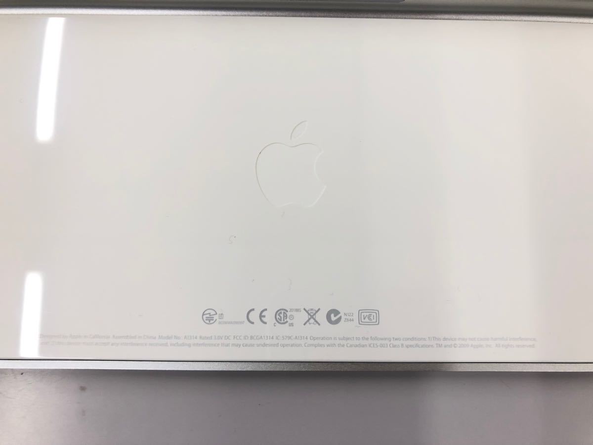 Apple A1314 ワイヤレスキーボード Wireless Keyboard 日本語