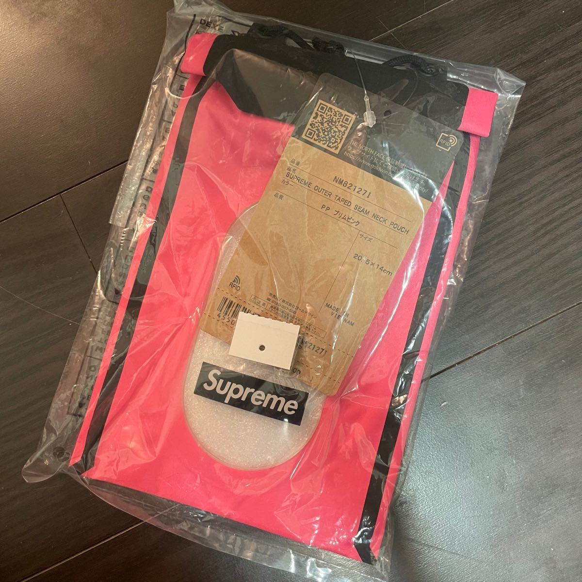 Supreme The North Face Neck Pouch Pink シュプリーム　ノースフェイス　ポーチ　ピンク