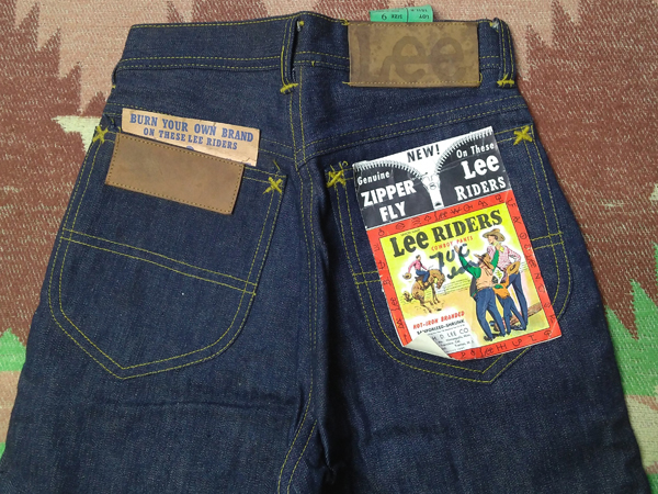 Dead-Stock 【Lee RIDERS】50s BOY'S 151L-B Denim Jeans / 50年代 デニム ジーンズ ライダース GRIPPER ヴィンテージ ビンテージ 40s60s_画像3