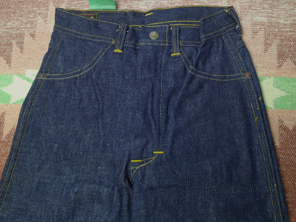 Dead-Stock 【Lee RIDERS】50s BOY'S 151L-B Denim Jeans / 50年代 デニム ジーンズ ライダース GRIPPER ヴィンテージ ビンテージ 40s60s_画像4