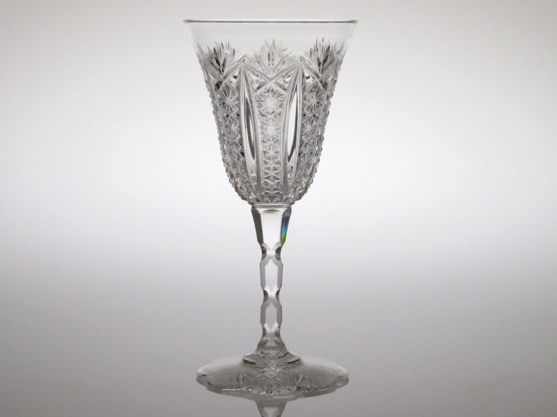 バカラ グラス ● コンデ ワイン グラス 最高級モデル 多様カット 15.5cm Conde