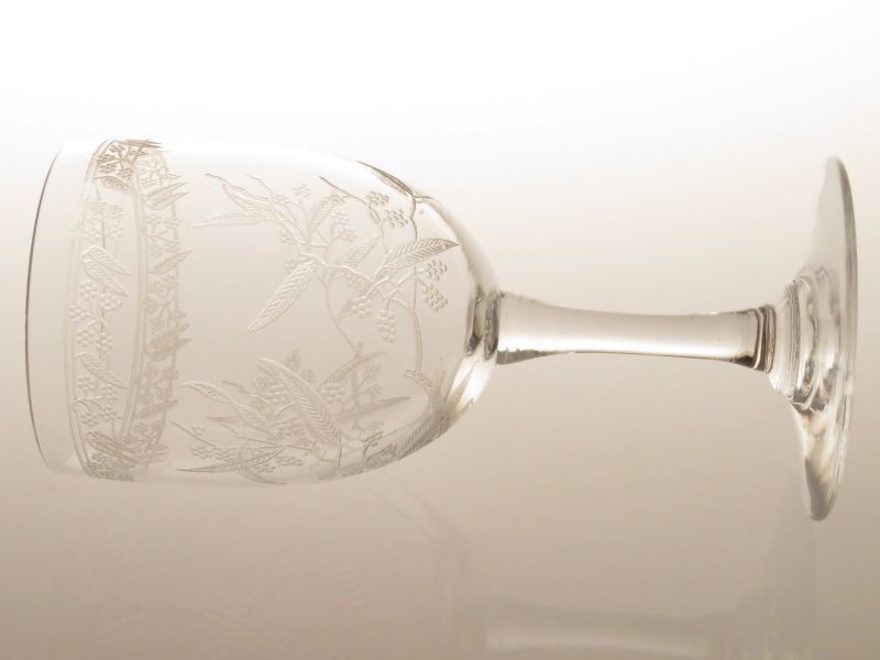 オールド バカラ グラス ○ ミモザ ワイン グラス 11cm ジャポネスク